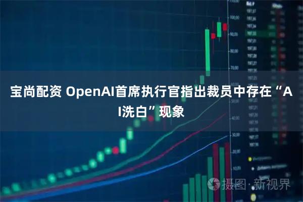 宝尚配资 OpenAI首席执行官指出裁员中存在“AI洗白”现象
